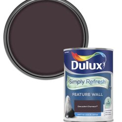 Dulux Simply Refresh Feature Wall Emulsion - Decadent Damson