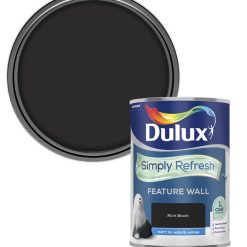 Dulux Simply Refresh Feature Wall Emulsion - Rich Black