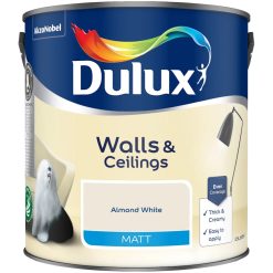 Dulux Walls & Ceilings Emulsion Matt Almond White