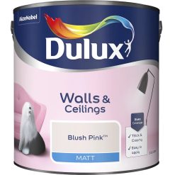 Dulux Walls & Ceilings Emulsion Matt Blush Pink