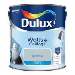 Dulux Walls & Ceilings Emulsion Matt Coastal Grey