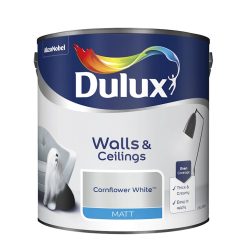 Dulux Walls & Ceilings Emulsion Matt Cornflower White