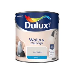 Dulux Walls & Ceilings Emulsion Matt Just Wanut