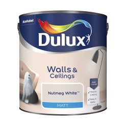 Dulux Walls & Ceilings Emulsion Matt Nutmeg White