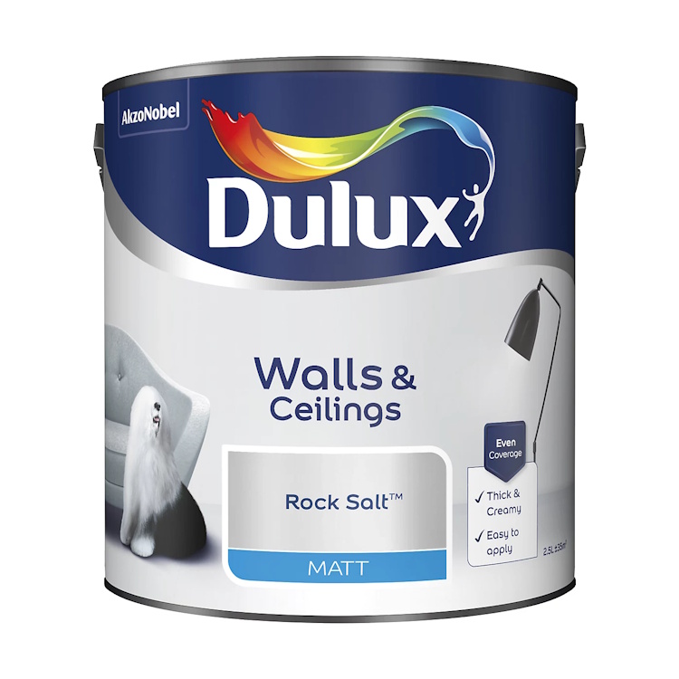 Dulux Walls & Ceilings Emulsion Matt Rock Salt
