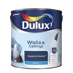 Dulux Walls & Ceilings Emulsion Matt Sapphire Salute