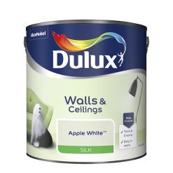 Dulux Walls & Ceilings Emulsion Silk Apple White