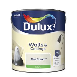 Dulux Walls & Ceilings Emulsion Silk Fine Cream