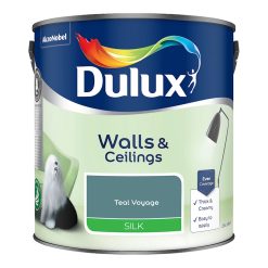 Dulux Walls & Ceilings Emulsion Silk Teal Voyage