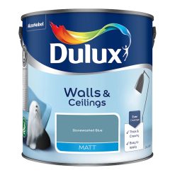 Dulux Walls & Ceilings Emulsion Matt Stonewashed Blue