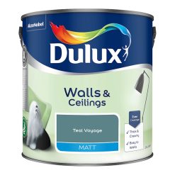Dulux Walls & Ceilings Emulsion Matt Teal Voyage