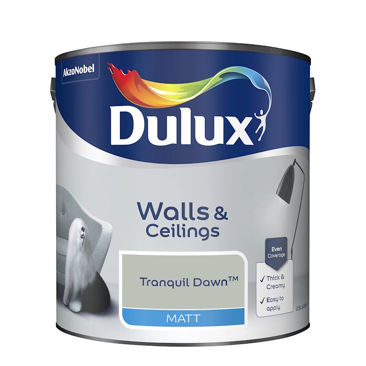 Dulux Walls & Ceilings Emulsion Matt Tranquil Dawn