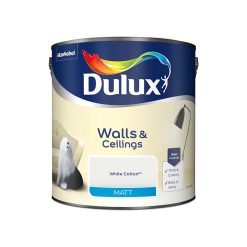 Dulux Walls & Ceilings Emulsion Matt White Cotton