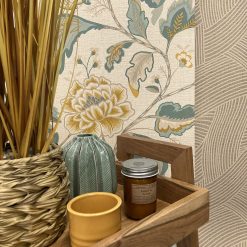 Alternative view of Belgravia - Maya Trial Blue & Cream