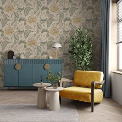 Belgravia - Maya Trial Blue & Cream