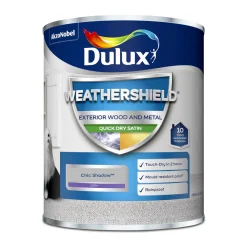 Dulux Weathershield Quick Dry Satin Chic Shadow