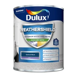 Dulux Weathershield Quick Dry Satin Oxford Blue