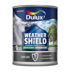Dulux Weathershield Quick Dry Undercoat Dark Grey