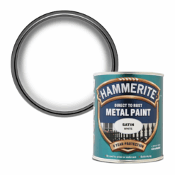 Alternative view of Hammerite Metal Paint - Satin White