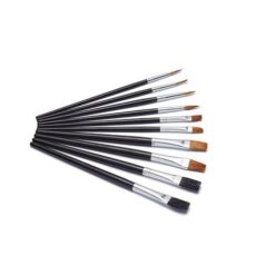 Alternative view of Harris Seriously Good Flat Artist Paint Brushes 10 Pack