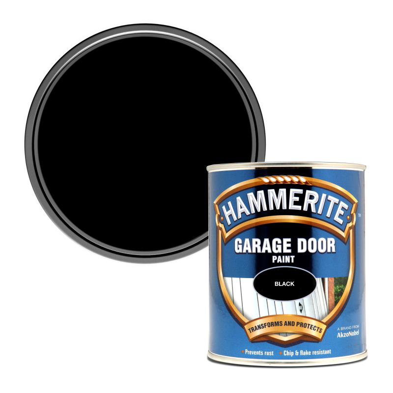 Hammerite Garage Door Paint - Black