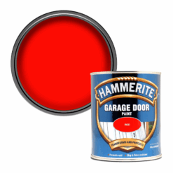 Hammerite Garage Door Paint - Red