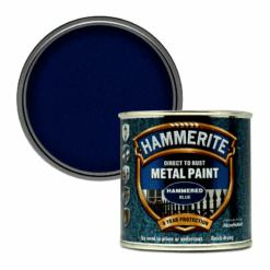 Hammerite Metal Paint - Hammered Blue