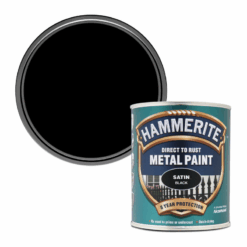 Alternative view of Hammerite Metal Paint - Satin Black