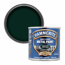 Hammerite Metal Paint - Smooth Dark Green