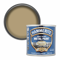 Hammerite Metal Paint - Smooth Gold