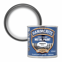 Hammerite Metal Paint - Smooth White