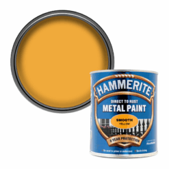 Alternative view of Hammerite Metal Paint - Smooth Yellow