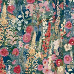 Grandeco Delphinium Forest - Blue